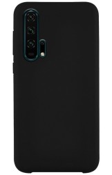 Накладка силиконовая Silicone Cover для Huawei Honor 20 Pro чёрная