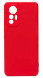 Накладка силиконовая Soft Touch для Xiaomi 12 / 12X красная