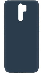 Накладка силиконовая Silicone Cover для Xiaomi Redmi 9 синяя