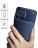 Накладка силиконовая для Samsung Galaxy M33 5G M336 под карбон синяя