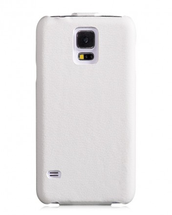 Чехол HOCO Duke Leather Case для Samsung Galaxy S5 G900 белый