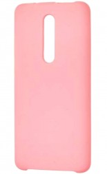 Накладка силиконовая Silicone Cover для Xiaomi Mi 9T / Xiaomi Mi 9T Pro / Xiaomi Redmi K20 / Xiaomi Redmi K20 Pro розовая