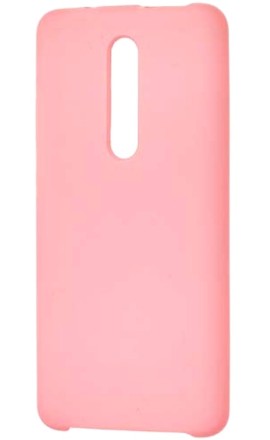 Накладка силиконовая Silicone Cover для Xiaomi Mi 9T / Xiaomi Mi 9T Pro / Xiaomi Redmi K20 / Xiaomi Redmi K20 Pro розовая