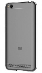 Накладка силиконовая для Xiaomi Redmi 5A прозрачно-черная