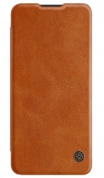 Чехол Nillkin Qin Leather Case для OnePlus Nord коричневый