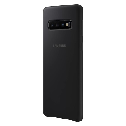 Накладка Samsung Silicone Cover для Samsung Galaxy S10 G973 EF-PG973TBEGRU черная