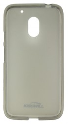 Накладка силиконовая KissWill для Motorola Moto G4 Play прозрачно-черная