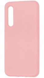 Накладка силиконовая Silicone Cover для Xiaomi Mi 9 розовая