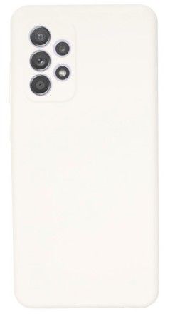 Накладка силиконовая Silicone Cover для Samsung Galaxy A53 5G A536 белая