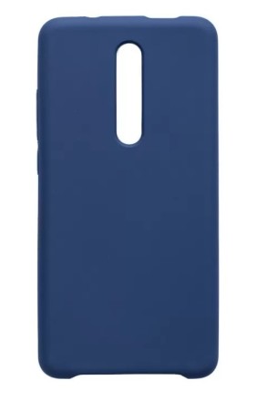 Накладка силиконовая Silicone Cover для Xiaomi Mi 9T / Mi 9T Pro / Redmi K20 / K20 Pro синяя