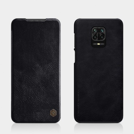 Чехол Nillkin Qin Leather Case для Xiaomi Redmi Note 9 Pro / Note 9S черный