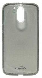 Накладка силиконовая KissWill для Motorola Moto G4 Plus прозрачно-черная