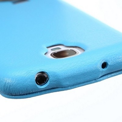 Чехол Jisoncase для Samsung Galaxy S4 i9500/i9505 голубой