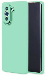 Накладка силиконовая Silicone Cover для Huawei Nova 10 Pro бирюзовая