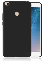Накладка силиконовая для Xiaomi Mi Max SoftTouch черная