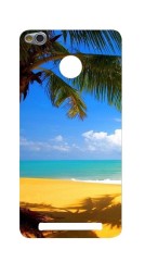 Накладка пластиковая для Xiaomi Redmi 3 Pro с рисунком &quot;Солнечный пляж&quot;