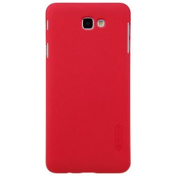 Накладка пластиковая Nillkin Frosted Shield для Samsung Galaxy J7 Prime G610/On7 (2016) красная