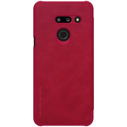 Чехол-книжка Nillkin Qin Leather Case для LG G8 ThinQ красный