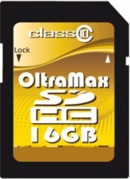 Карта памяти SD OltraMax 16Gb Class 10