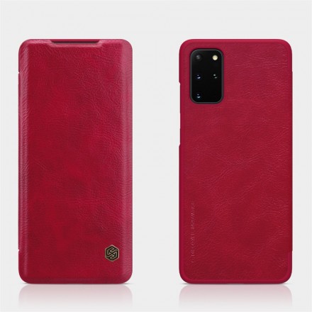 Чехол Nillkin Qin Leather Case для Samsung Galaxy S20 Plus G985 красный
