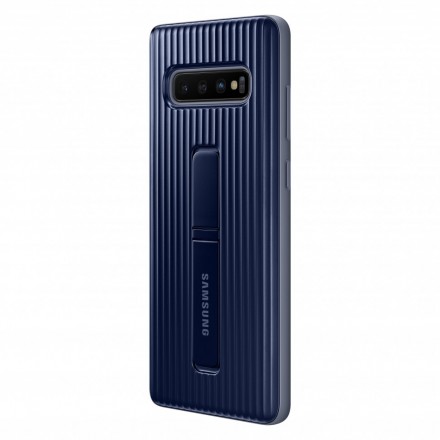 Накладка Samsung Protective Standing Cover для Samsung Galaxy S10 Plus SM-G975 EF-RG975CBEGRU черная
