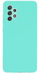 Накладка силиконовая Silicone Cover для Samsung Galaxy A53 5G A536 бирюзовая