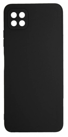 Накладка силиконовая Soft Touch для Samsung Galaxy A22 5G / Samsung Galaxy A22s 5G черная