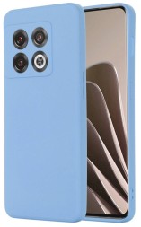 Накладка силиконовая Soft Touch для OnePlus 10T / OnePlus Ace Pro голубая
