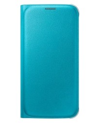Чехол Flip Wallet для Samsung Galaxy S6 SM-G920 EF-WG920PLEGRU голубой