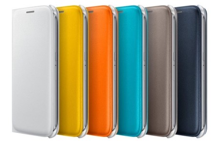Чехол Flip Wallet для Samsung Galaxy S6 SM-G920 EF-WG920PLEGRU голубой