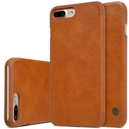 Чехол-книжка Nillkin Qin Leather Case для Apple iPhone 7 Plus / iPhone 8 Plus коричневый