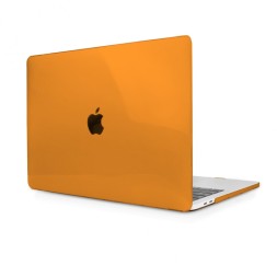 Накладка пластиковая для MacBook Pro 15.4&quot; Retina глянцевая оранжевая