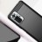 Накладка силиконовая для Xiaomi Redmi Note 10 Pro карбон сталь черная