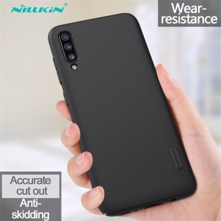 Накладка пластиковая Nillkin Frosted Shield для Samsung Galaxy A70 A705 черная