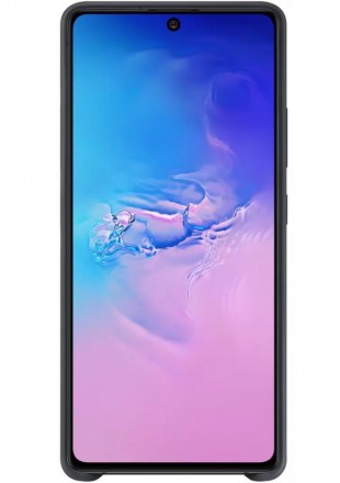 Накладка Samsung Silicone Cover для Samsung Galaxy S10 Lite G770 EF-PG770TBEGRU черная