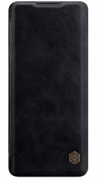 Чехол Nillkin Qin Leather Case для OnePlus 8 Pro Black (черный)