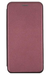 Чехол-книжка Fashion Case для Xiaomi Redmi Note 10/Note 10S/Poco M5s бордовый