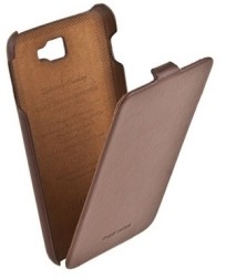 Чехол HOCO Leather Case для Samsung Galaxy Note N7000 Brown