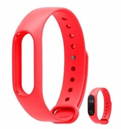 Ремешок для браслета Xiaomi Mi Band 2 Red (красный)