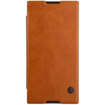 Чехол-книжка Nillkin Qin Leather Case для Sony Xperia XA1 Ultra коричневый