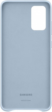 Накладка Samsung Leather Cover для Samsung Galaxy S20 Plus G985 EF-VG985LLEGRU голубая