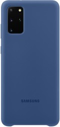 Накладка силиконовая Samsung Silicon Cover для Samsung Galaxy S10 Plus EF-PG975TNEGRU синяя