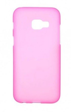 Накладка силиконовая для Samsung Galaxy A3 (2017) A320 розовая