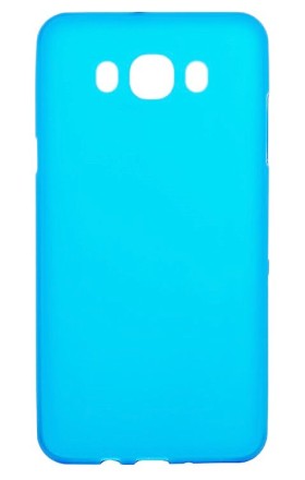 Накладка силиконовая для Samsung Galaxy A8 A800 голубая