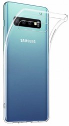 Накладка силиконовая для Samsung Galaxy S10 Plus SM-G975 прозрачная