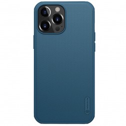 Накладка Nillkin Frosted Shield пластиковая для iPhone 13 Pro Max Blue (синяя)