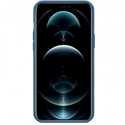 Накладка пластиковая Nillkin Frosted Shield для iPhone 13 Pro Max синяя