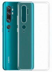 Накладка силиконовая для Xiaomi Mi Note 10 / Mi Note 10 Pro прозрачная
