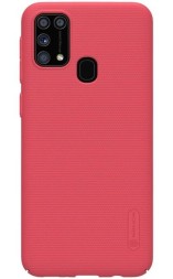 Накладка пластиковая Nillkin Frosted Shield для Samsung Galaxy M31 M315 Красная