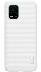 Накладка пластиковая Nillkin Frosted Shield для Xiaomi Mi 10 Lite белая